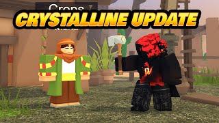 Crystalline Update in Roblox Islands - New Plow!