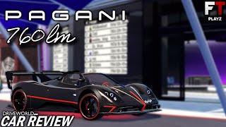 This Pagani Zonda 760LM MIGHT BEAT Bugatti Bolide In Roblox Drive World! (Review!)