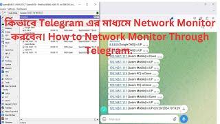 How to Network Monitor Through Telegram.