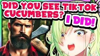 Fauna didn't expect this  IRL "Lumberjack Mountain Man" to ask her about TikTok