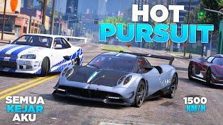 HOT PURSUIT !! AKU BAWA KABUR PAGANI KEI DI HOPEFULLY - GTA 5 ROLEPLAY