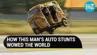 Watch: Throwback video of Chennai man's auto stunts that set Guinness World Record