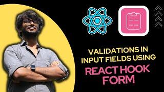 Add Validations to Custom Input Components - React Hook Form Tutorial