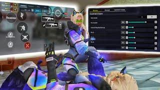 Hadezx Sensibilidad y HUD "Mobile" 5 dedos Blood Strike