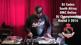 DJ Codax - DMC Online DJ Championship 2016 Round 5 (South Africa)