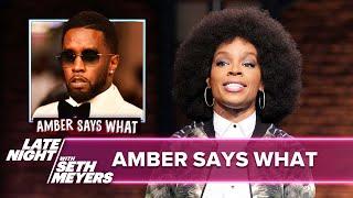 Amber Says What: P. Diddy, Republicans Endorsing Kamala Harris