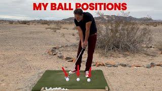 What Is The Correct Ball Position For The Swing That I Teach?