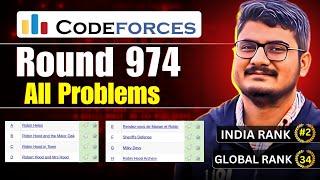 Codeforces Round 974 Solution Discussion | ABCDEFGH