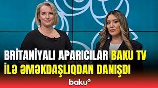 Məryəm Zaidi və Miranda Şunke COP29 zamanı Baku TV International ilə əməkdaşlıq edib