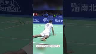 Legendary or Hilarious? Lin Dan’s Racket Throw Caught on Camera! 