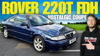 SUPER RARE ROVER 220 TURBO KDH COUPE - NOSTALGIA SERIES