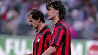 Paolo Maldini & Franco Baresi ● Greatest Duo Ever ● Unreal Defending