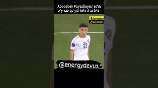 Abbosbek Fayzullayev Futbol Qiroli.#shortvideo #uzbekistan #uzb #Fayzullayev