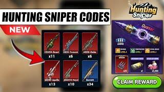 NEW HUNTING SNIPER CODES 2025  HUNTING SNIPER REDEEM CODES