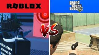 Roblox Jailbreak VS GTA V (Game Comparison)