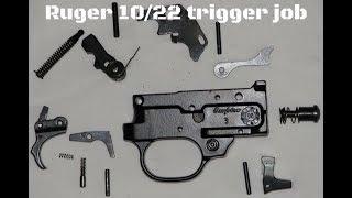 Ruger 10/22 DIY trigger job..... Reduce pull weight from 6lbs to 2.5lbs