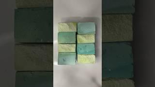 Fresh gymchalk soft Green reform  #asmr #squeakysound #oddlysatisfying #shorts #satisfying