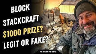 Block StackCraft Review - Truth Behind the $1000 Prize! Legit or Fake?