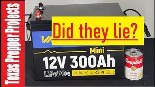 Did #wattcycle lie about their capacity?   12v 300 amp hour capacity test! Texas Prepper Projects!