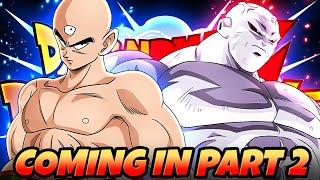 EVERYTHING THAT'S COMING IN PART 2 SO FAR!! LR Tien Soon | Dragon Ball Z Dokkan Battle