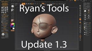 Ryan's Tools Zbrush Plugin Update 1.3