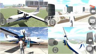 BIG AEROPLANE FLYING SECRET CHEAT CODE  ? IN INDIAN BIKE DRIVING 3D NEW UPDATE 2024