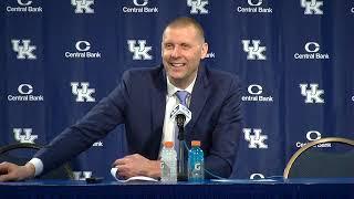 Kentucky Wildcats HC Mark Pope - Colgate Postgame