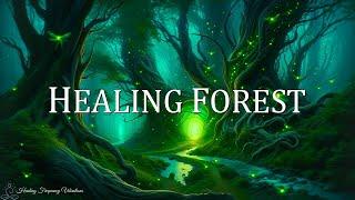 Healing Forest Ambience | 639Hz + 528Hz + 963Hz - Miracle Tone Healing Music | Spiritual Awakenin...