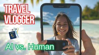 AI vs Human Travel Vlogs  | Who Tells the Better Story?
