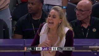 BECKY HAMMON EJECTED With 20secs Left After 2nd Technical! WNBA Los Angeles Sparks vs Las Vegas Aces