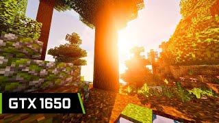 Minecraft with BSL Shaders: GTX 1650 4GB GDDR6 & i5 12400F Performance Test #Minecraft  #GTX1650