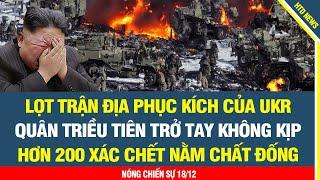 Lọt trận địa phục kích của Ukr khiến quân Triều tiên trở tay không kịp, xác c.h.ế.t nằm chất đống