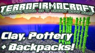 BASIC POTTERY AND PIT KILNS | Beginner's guide to TerraFirmaCraft Reloaded #2 | Tutorial