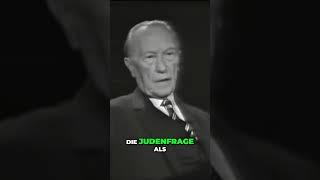 Die Judenfrage  Ein Streben nach Gerechtigkeit. Konrad Adenauer 1965