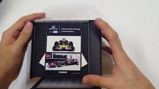 CASIO RED BUL WATCH EDIFICE EFR-549RBP-2ADR UNBOXING