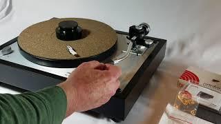 Final set up of Thorens with Jelco 550s