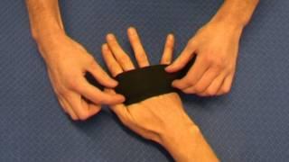 How to tie Muay Thai hand wraps