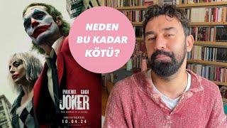 YENİ JOKER FİLMİ NEDEN BU KADAR KÖTÜ? | Joker: Folie à Deux Yorumu