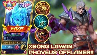 DARK SYSTEM IS THE REAL‼️X.BORG VS PHOVEUS OFFLANER - BEST BUILD XBORG 2024