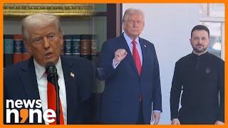 Trump Presses Zelenskyy as Europeans Consider Ukraine Ceasefire Plans | News9