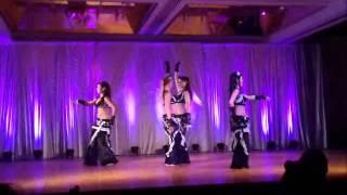 Bellyqueen Performing at the Miami Bellydance Convention 2011