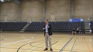 Med og uden Handicap i Gråsten Åbningstaler Benny Engelbrecht