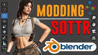 Complete Modding Tutorial for Shadow of the Tomb Raider with Blender & Photoshop.