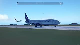 Посадка в Витязево (Анапа) | X Plane 11 B737-800 Zibo