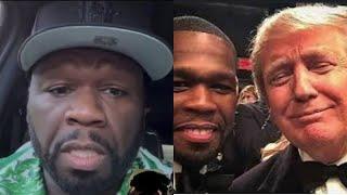 50 Cent REACTS To Donald Trump WINNING 47th Presidential ELECTION “IM WITH THE WINNER..