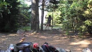 Boundary Waters Tree Swing