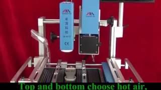 Factory Price Seamark ZM-R6110 ZhuoMao ZM R6110 Optical BGA Rework Station Tutorial DEMO