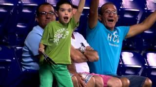 Kid dances on Miami Marlins Fan Cam -  Original Upload - Official -