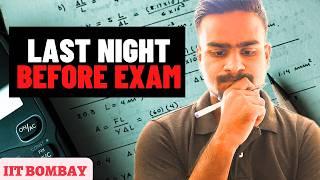 A Night Before Exam | IIT Bombay Vlog | Study Motivation