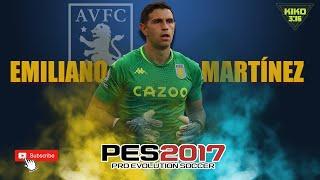 EMILIANO MARTINEZ en PES2017 | (Editar Cara, Equipo y Estadisticas)